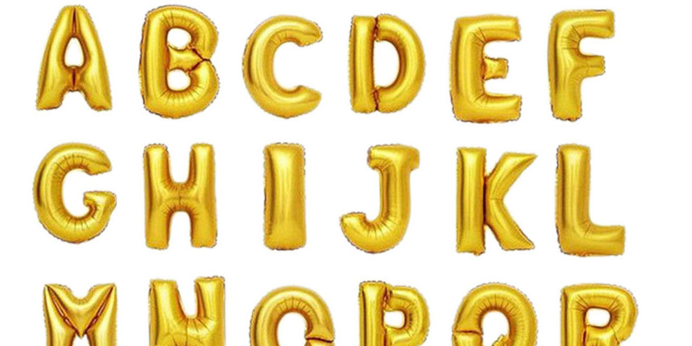 A Guide For Choosing Good Letter Balloons